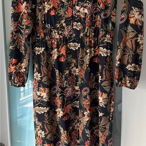 Floral Long Sleeve Dress